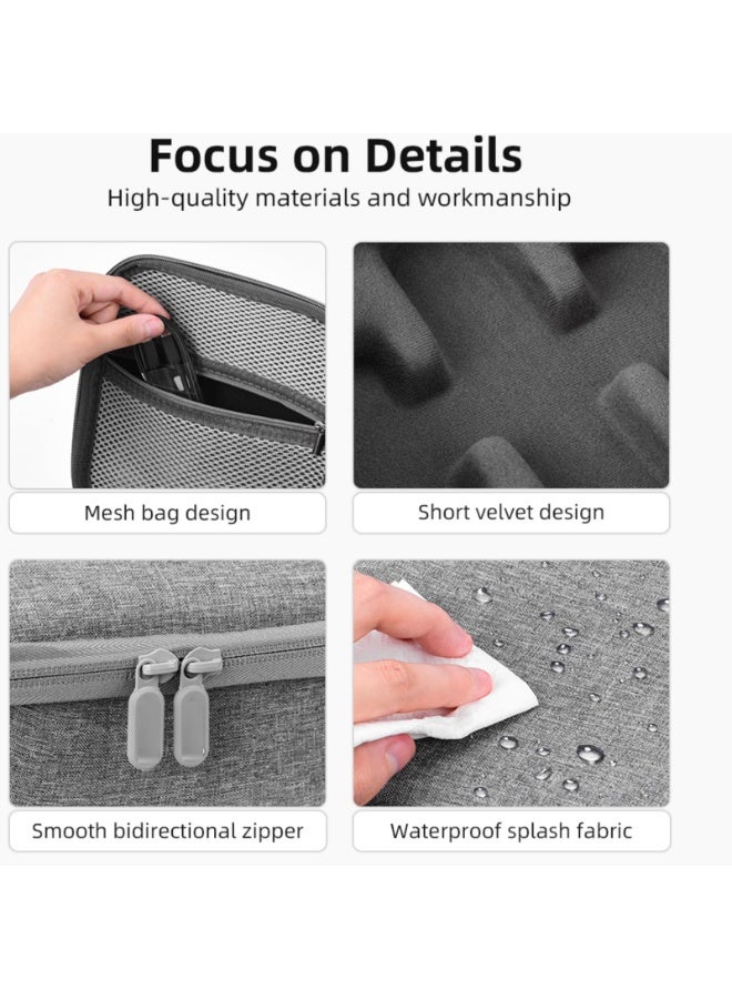 Portable Nylon Carrying Bag for DJI Neo 2 For RC-N3 Remote Control Storage Bag with Integrated Shock-absorbing Lining Anti-shock Drop-proof and Anti-compression - Image 5